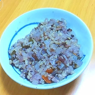 ヘルシー雑穀大根飯